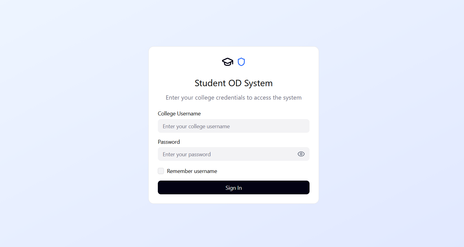 CampusCred project preview